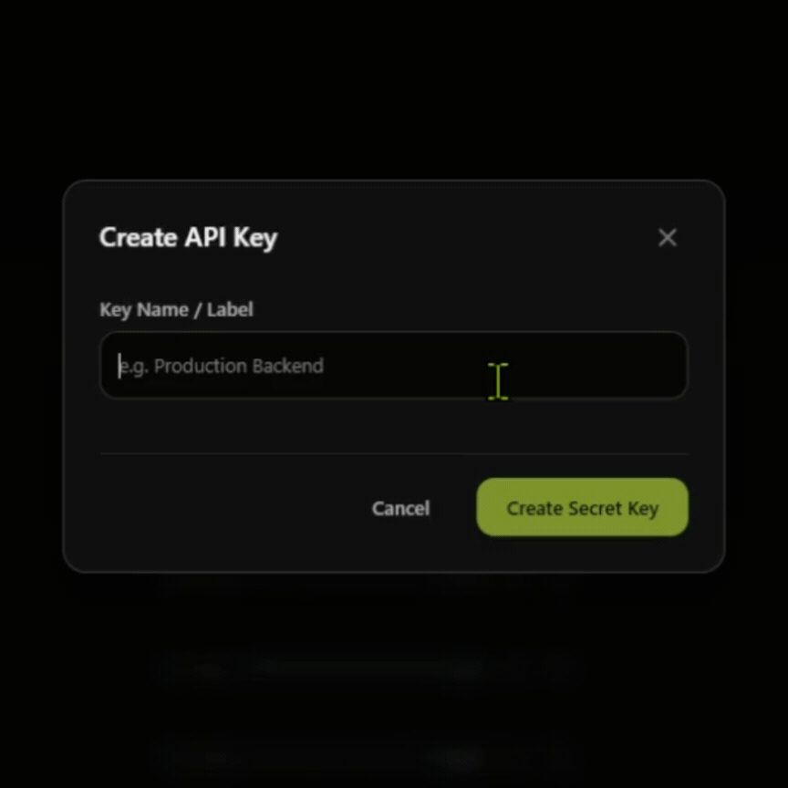 Get your API